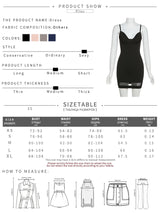 Body-Shaping Mini Dress