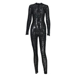 Women's Skinny Long Jumpsuit