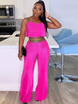 Elegant Sleeveless Tracksuit
