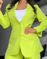 Woman Elegant Casual Blazer Sets.