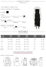Ruffle Strapless Dress