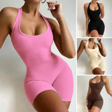Ribbed Yoga Jumpsuit