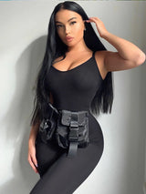 Sleeveless Rompers Skinny Jumpsuit