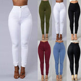 High Waist Jeans Pants