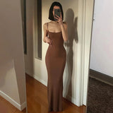 Outfits Sleeveless Maxi Dress