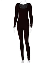 Casual Fitness Bodycon Jumpsuit