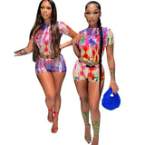 Women's Street Mesh Two Piece Set