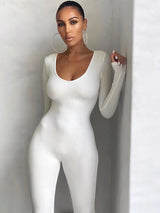 Casual Fitness Bodycon Jumpsuit