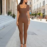 Women's Rompers Short Sleeve Jumpsuit