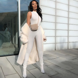 Casual Fitness Sleeveless Slim Jumpsuit